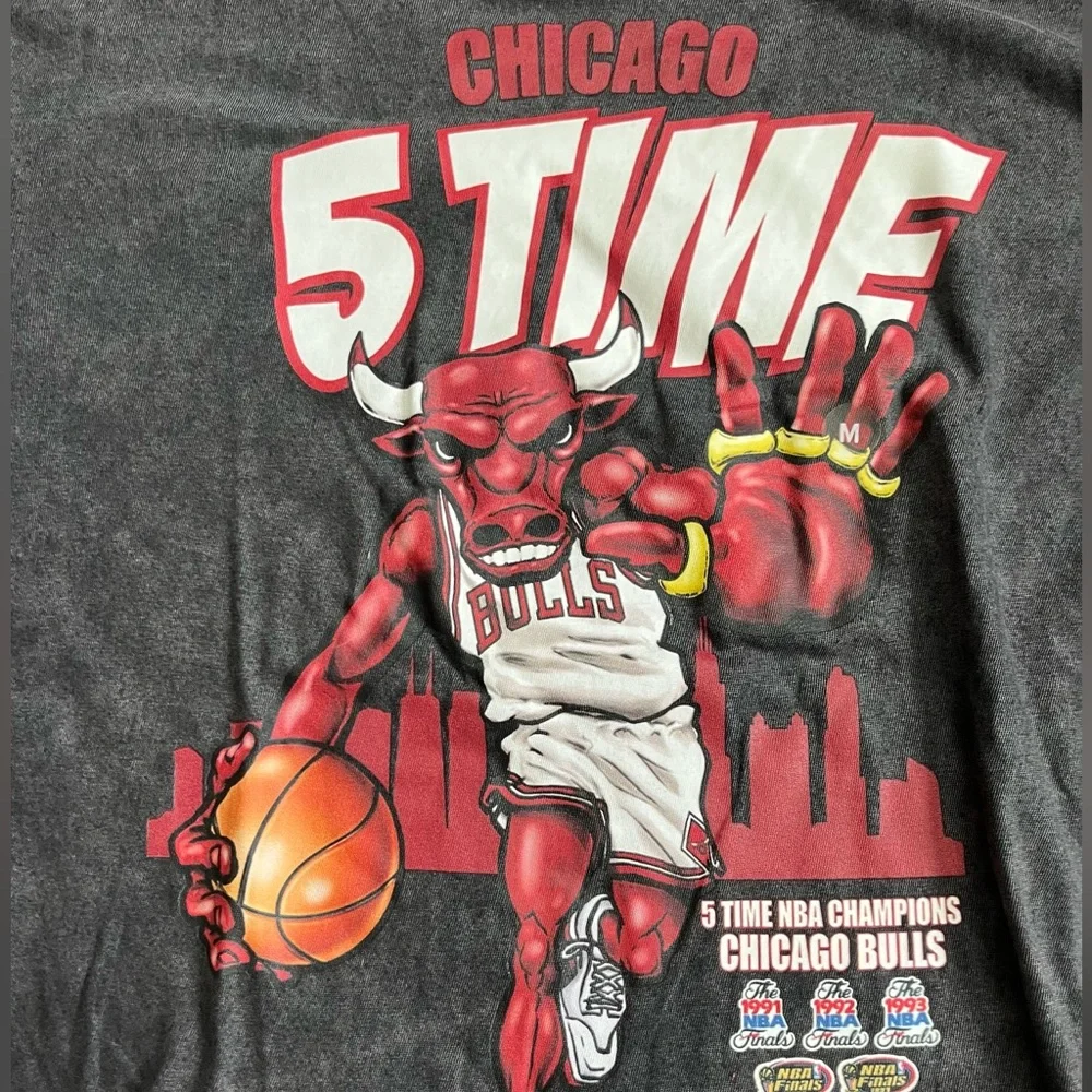 NBA Chicago Bulls 5 Rings Tee - Picture 2 of 5